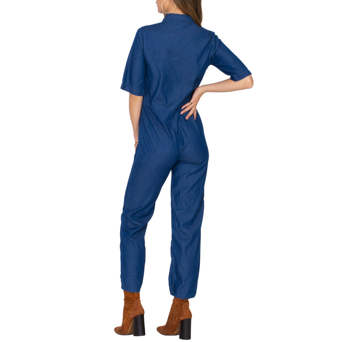 Amuse Society Jump For Love Jumpsuit - Women's Indigo