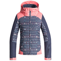 Roxy Sassy Jacket - Girls' Indie Stripes::Indie Stripes