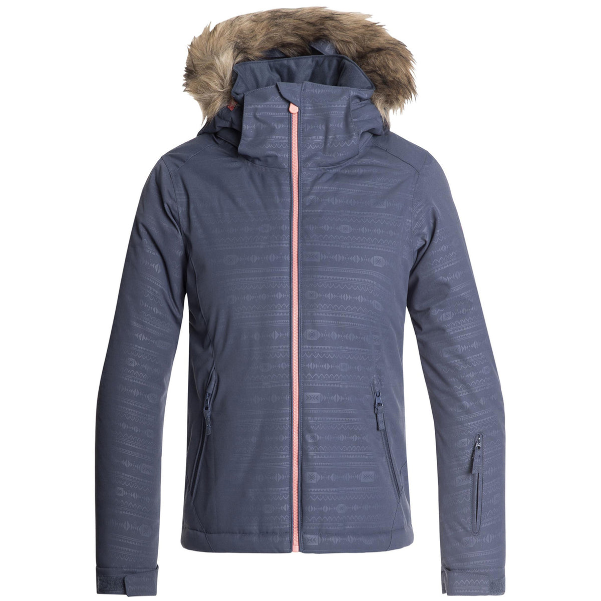 Roxy American Pie Embossed Jacket - Girls' Crown Blue