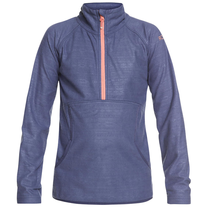 Roxy Cascade Fleece Pullover - Girls' Crown Blue