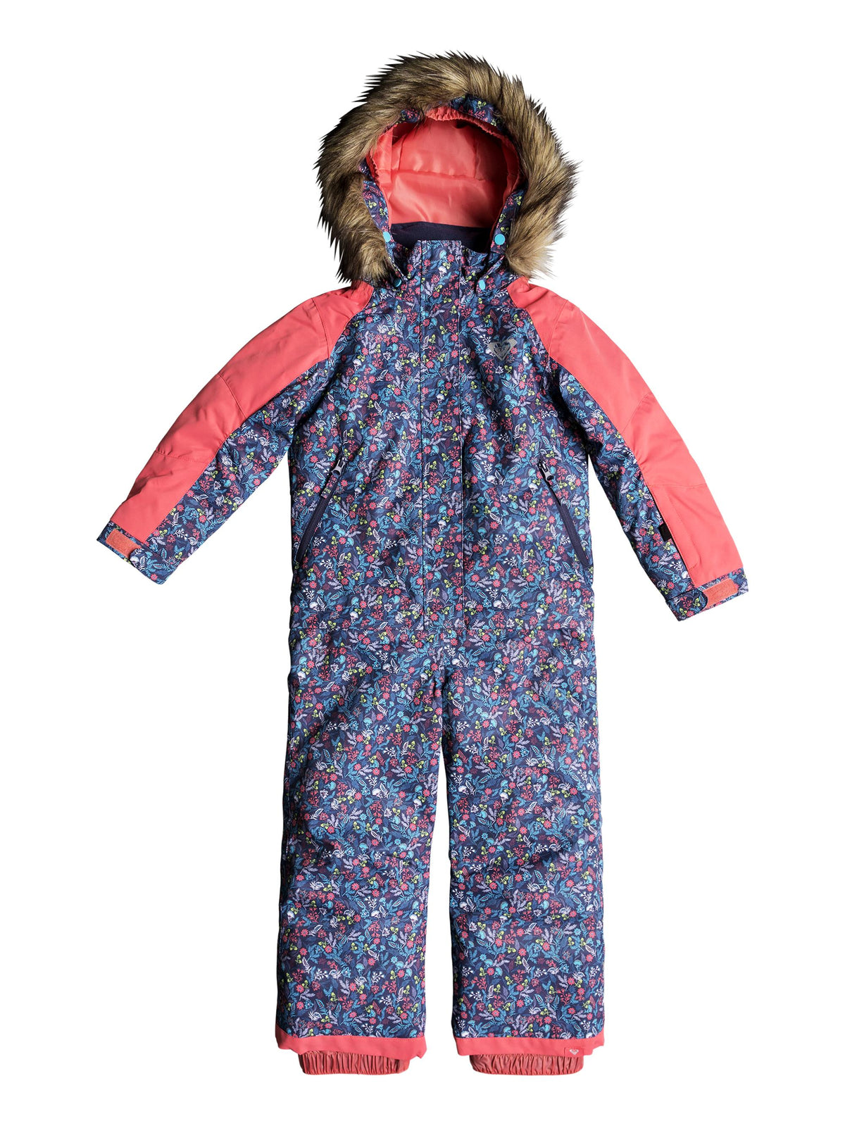 Roxy Paradise One-Piece Suit - Little Girls' Rumba Ditsy