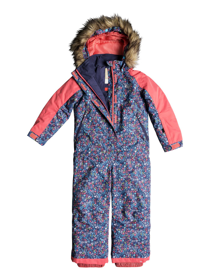 Roxy Paradise One-Piece Suit - Little Girls' Rumba Ditsy
