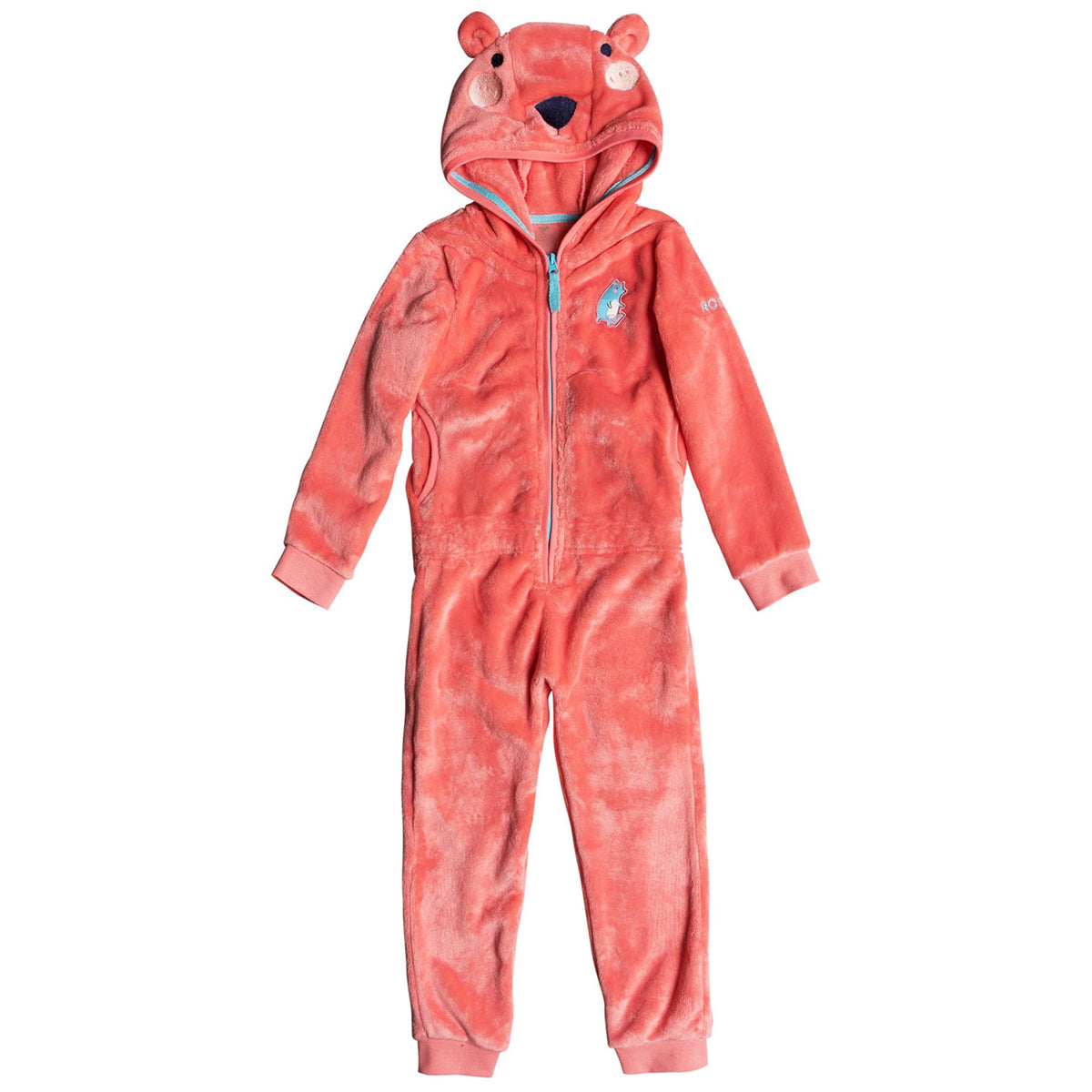 Roxy Cozy Up One-Piece - Little Girls' Shell Pink