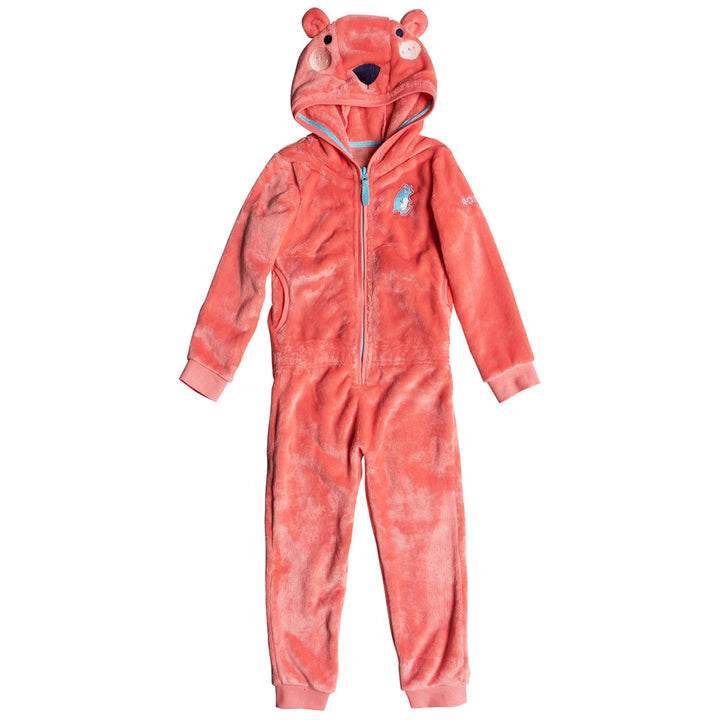 Roxy Cozy Up One-Piece - Little Girls' Shell Pink