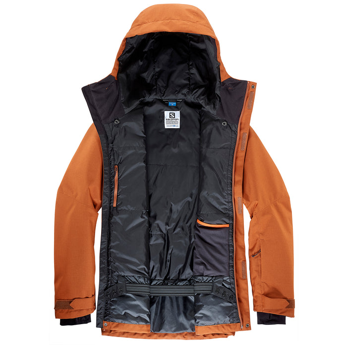 Salomon QST Snow Jacket Umber