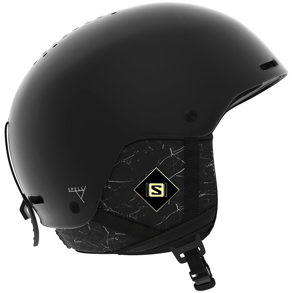 Salomon Spell+ Helmet - Women's Black Marble