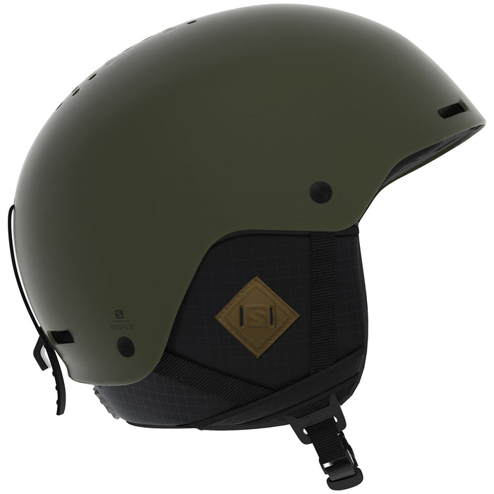 Salomon Brigade+ Audio Helmet Olive Night