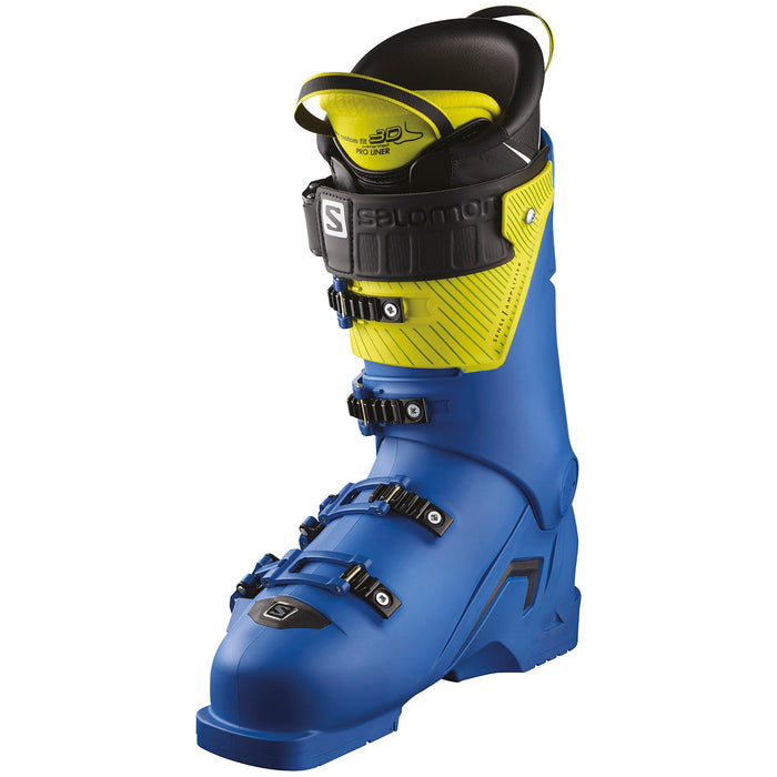 Salomon S/Max 130 Carbon Ski Boots 2020 Race Blue/Acid Green/Black