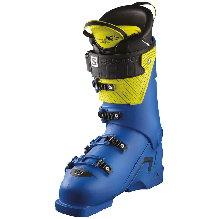 Salomon S/Max 130 Carbon Ski Boots 2020 Race Blue/Acid Green/Black