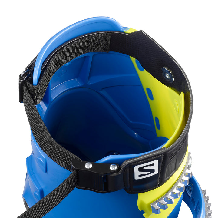 Salomon S/Max 130 Carbon Ski Boots 2020 Race Blue/Acid Green/Black