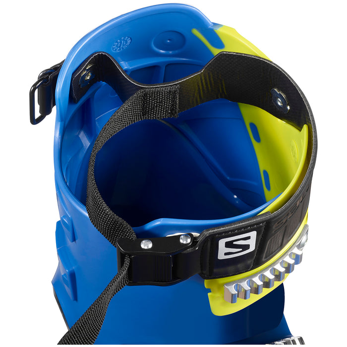 Salomon S/Max 130 Carbon Ski Boots 2020 Race Blue/Acid Green/Black