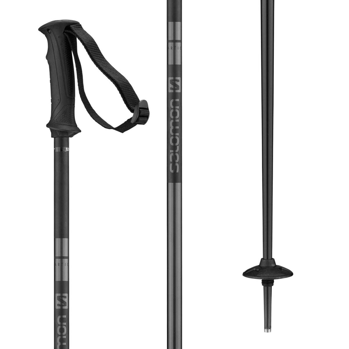 Salomon Arctic Ski Poles Black