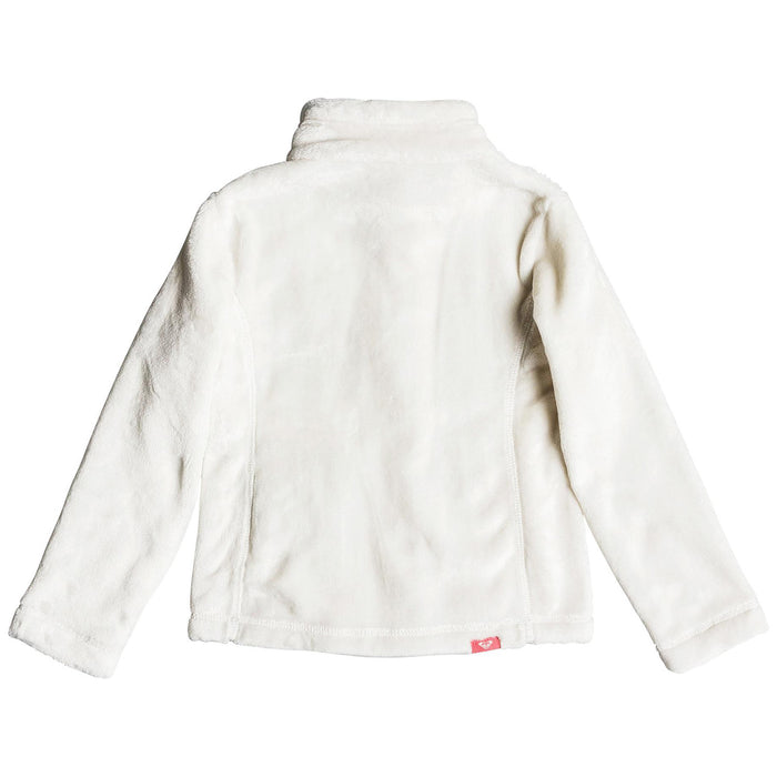 Roxy Igloo Fleece Jacket - Little Girls' Egret
