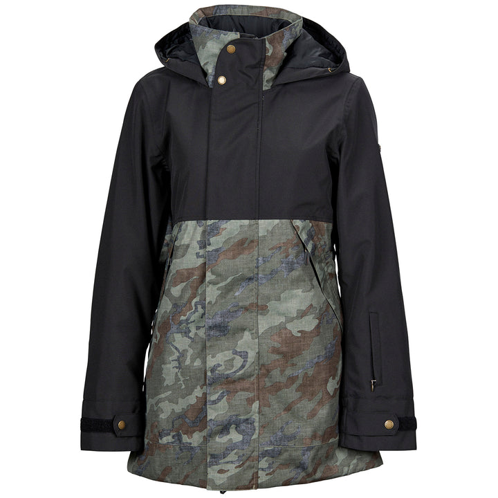 Bonfire Jewel Jacket - Women's Olive Camo/Black