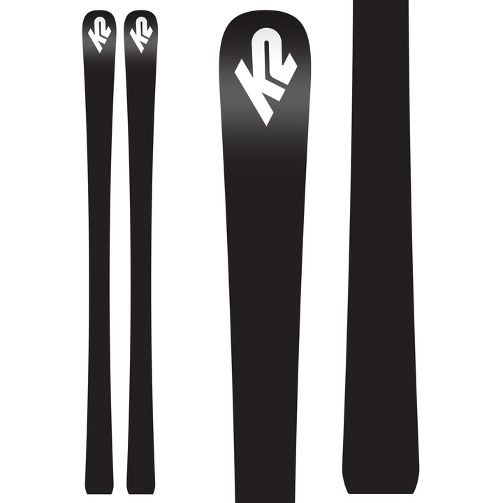 K2 Super Charger Skis + MXCell 12 TCx Bindings 2019 Base View