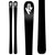 K2 Ikonic 80 Skis + M3 10 Compact Bindings 2019 Base View