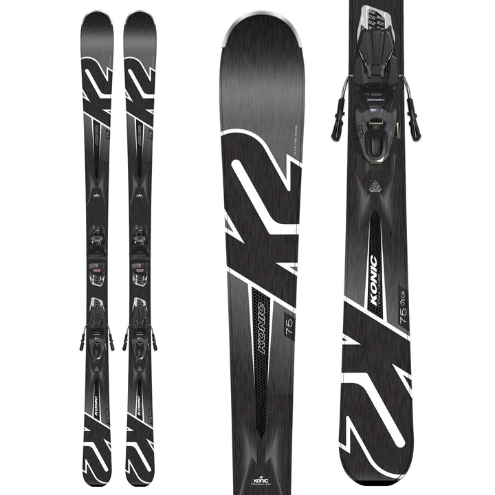 K2 Konic 75 Skis + M2 10 Quikclik Bindings 2019