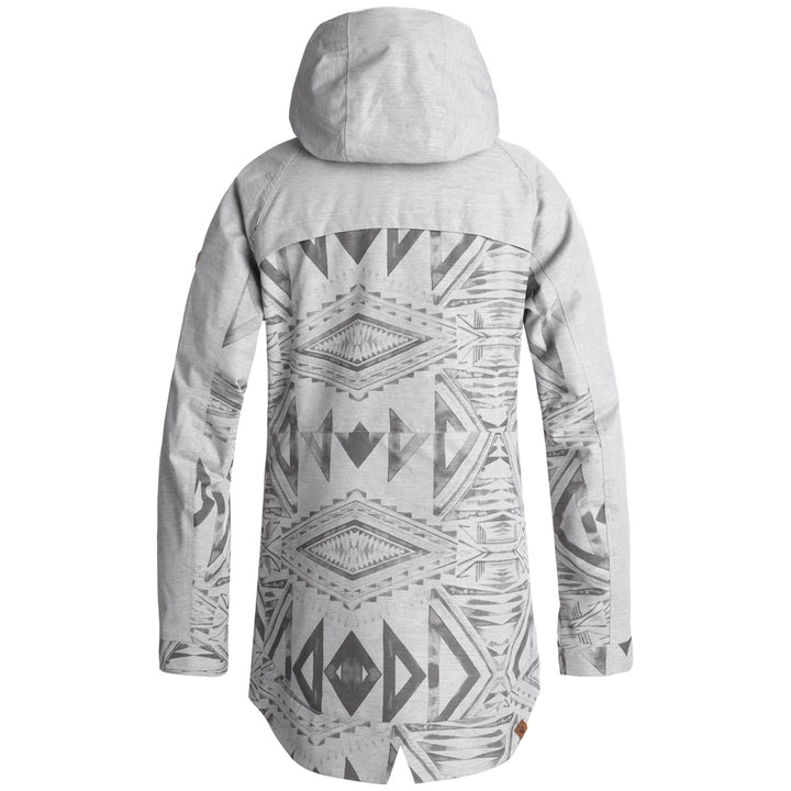 Roxy Tribe Jacket - Women's Warm Heather Grey - Matador Jacquard