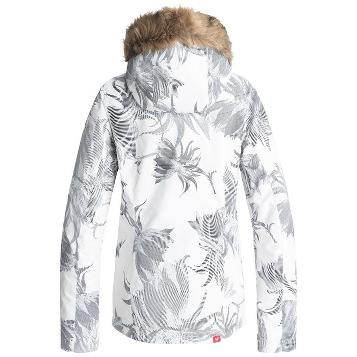 Roxy Jet Ski Jacket - Women's Bright White_Swell Flowers