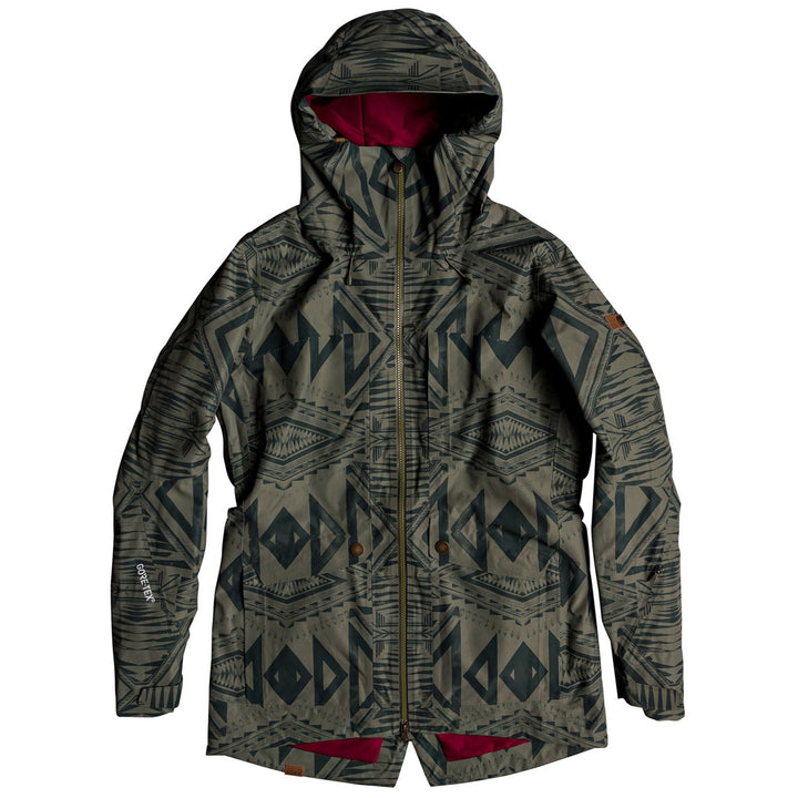 Roxy Glade Printed GORE-TEX 2L Jacket - Women's Four Leaf Clover-Matador