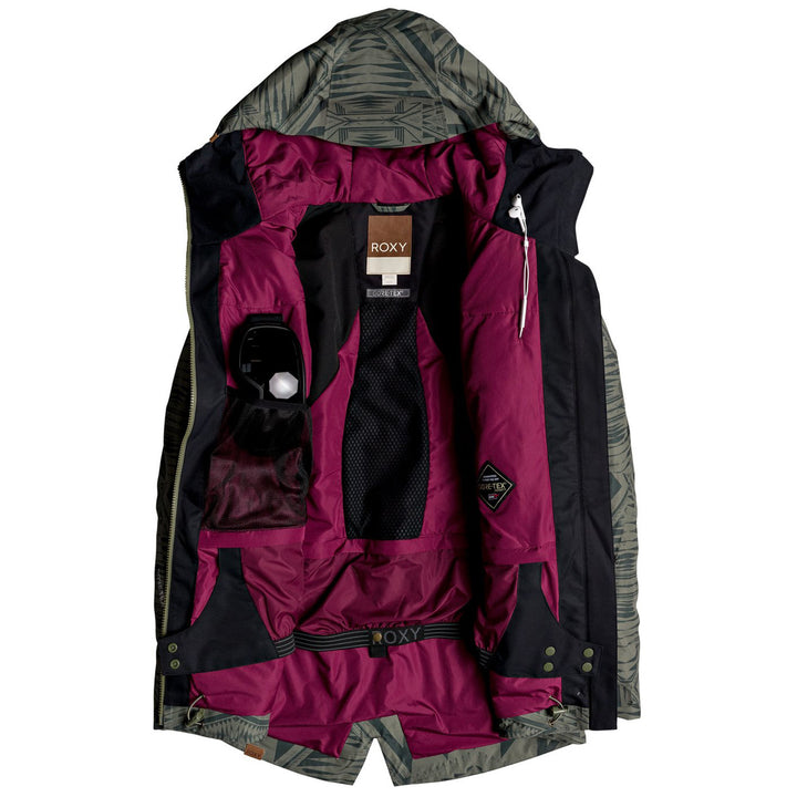 Roxy Glade Printed GORE-TEX 2L Jacket - Women's Four Leaf Clover-Matador