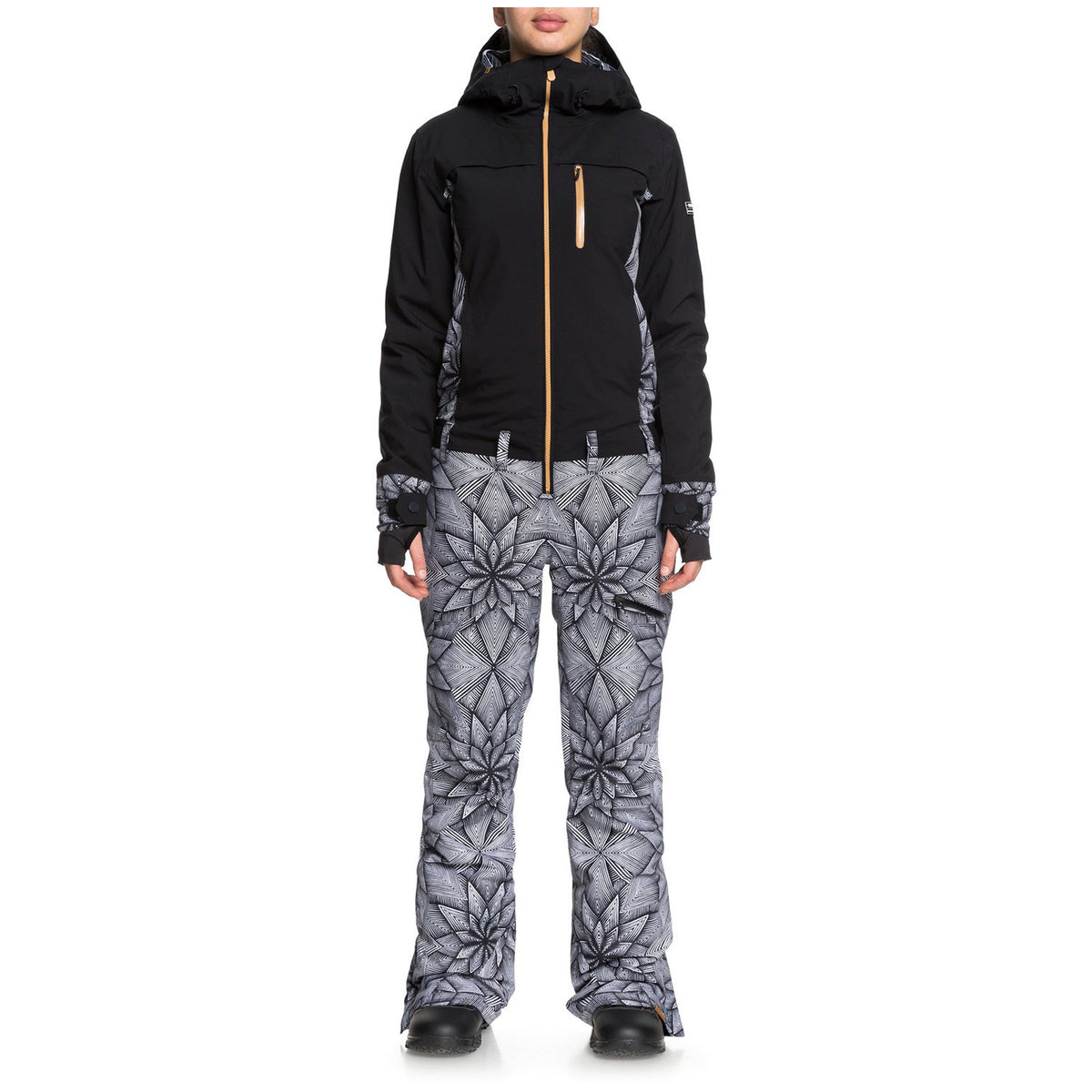 Roxy Illusion Suit - Women's True Blue - Pop Snow Stars