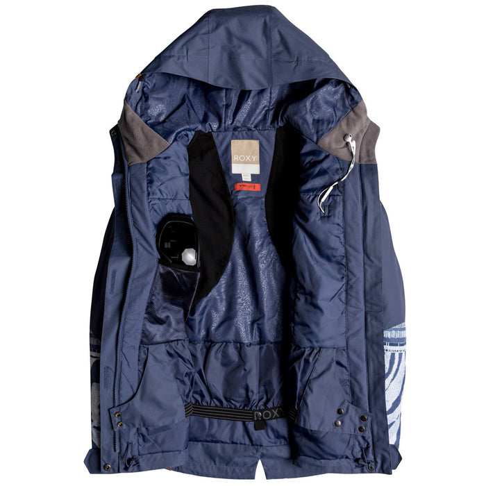 Roxy Andie Jacket - Women's Crown Blue - Wild Ethnic