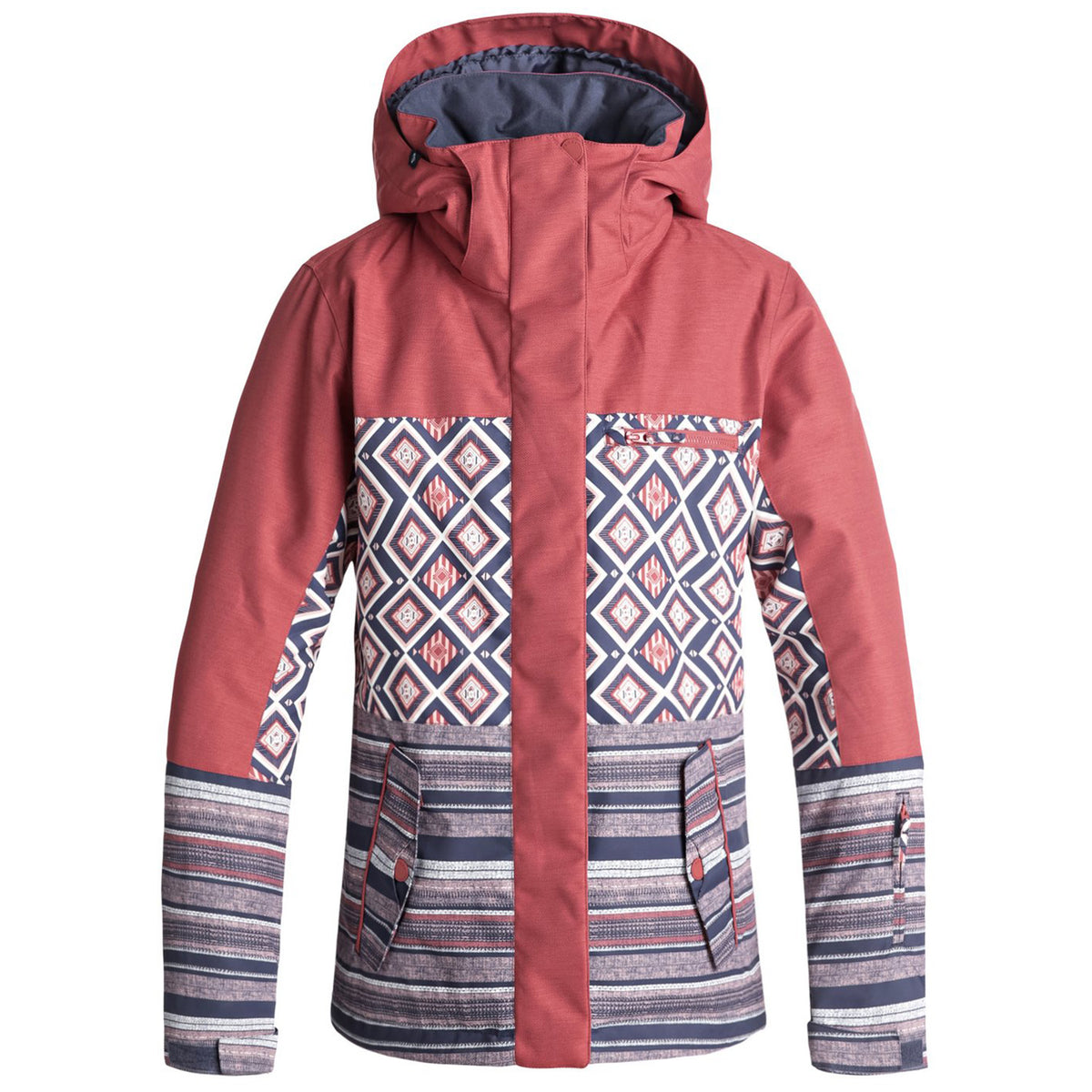 Roxy Jetty Block Jacket - Women's Dusty Cedar_Edit Song Geo