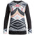 Roxy Daybreak Top - Women's True Black_Pop Snow Lines
