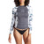 XCEL Ocean Ramsey Long Sleeve Top - Women's Gunmental/Dolphin