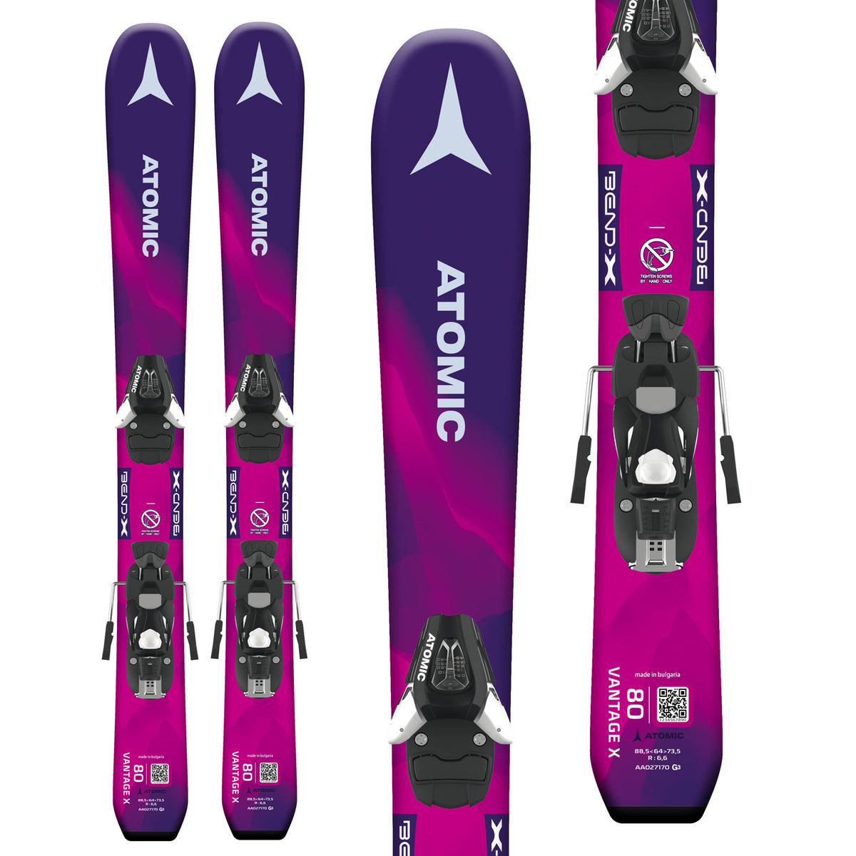Atomic Vantage Girl X Skis + C 5 SR Bindings - Kids' 2019