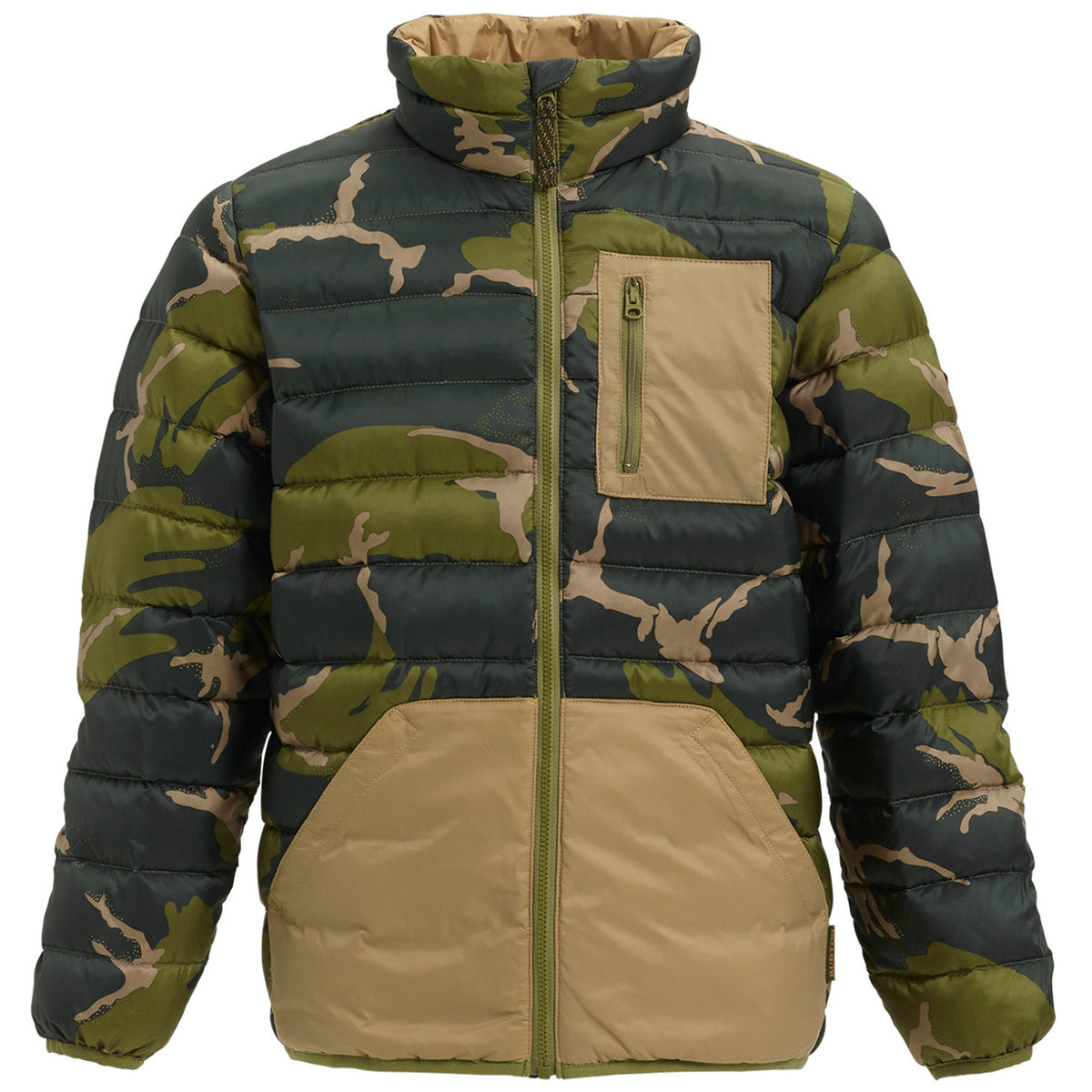 Burton Evergreen Insulator Jacket - Big Boys' MTN Camo/Kelp