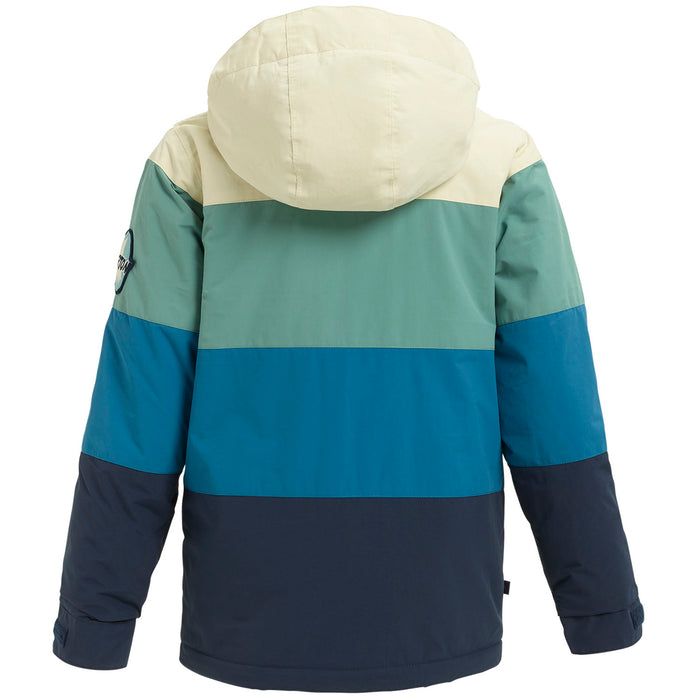 Burton Symbol Jacket - Boys' Canvas/Trellis/Celestial