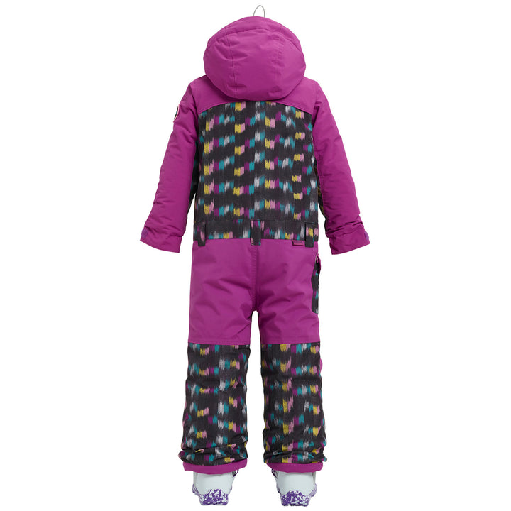 Burton Minishred Illusion One-Piece - Little Girls' Eye Cat/Grapeseed