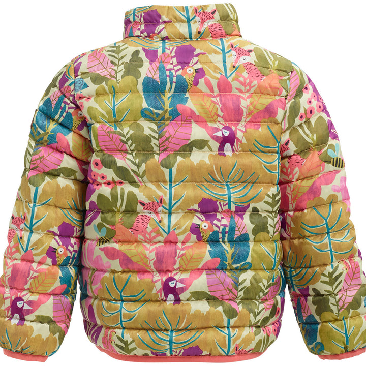 Burton Minishred Evergreen Down Jacket - Toddlers' Forest Friends/Georgia Peach
