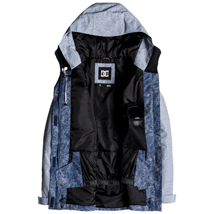 DC Cruiser Jacket - Women's Dark Blue Acid Wash Denim