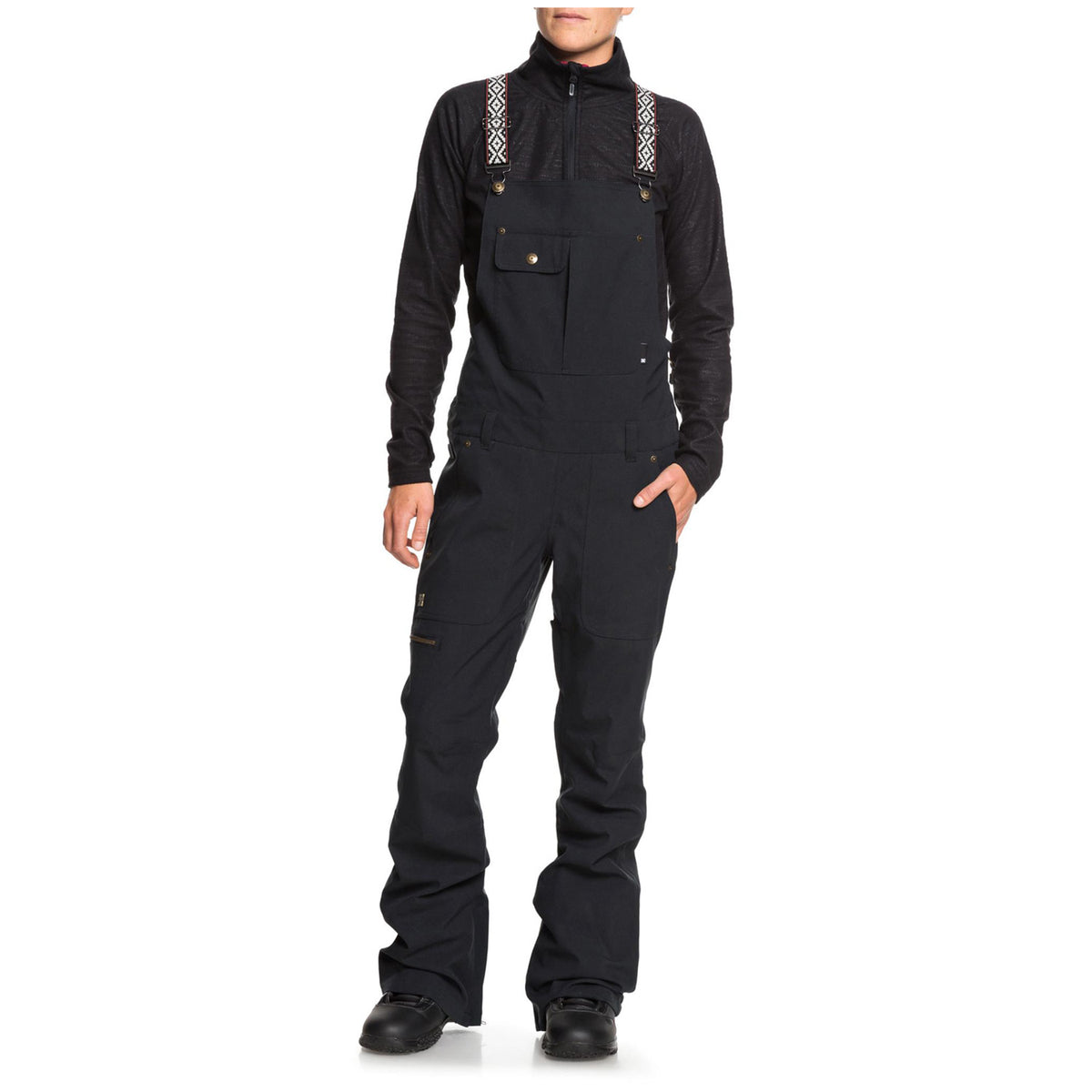 DC Collective Bibs - Women's Bio Wash Black