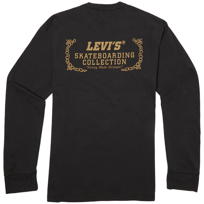Levi's Skate Graphic Long-Sleeve T-Shirt Black Base/Tan Graphic