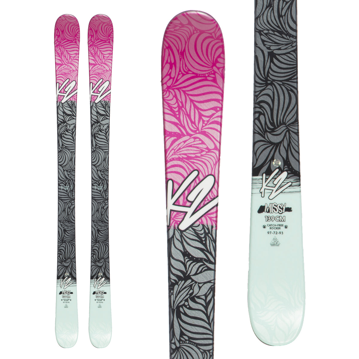 K2 Missy Skis - Big Girls' 2018