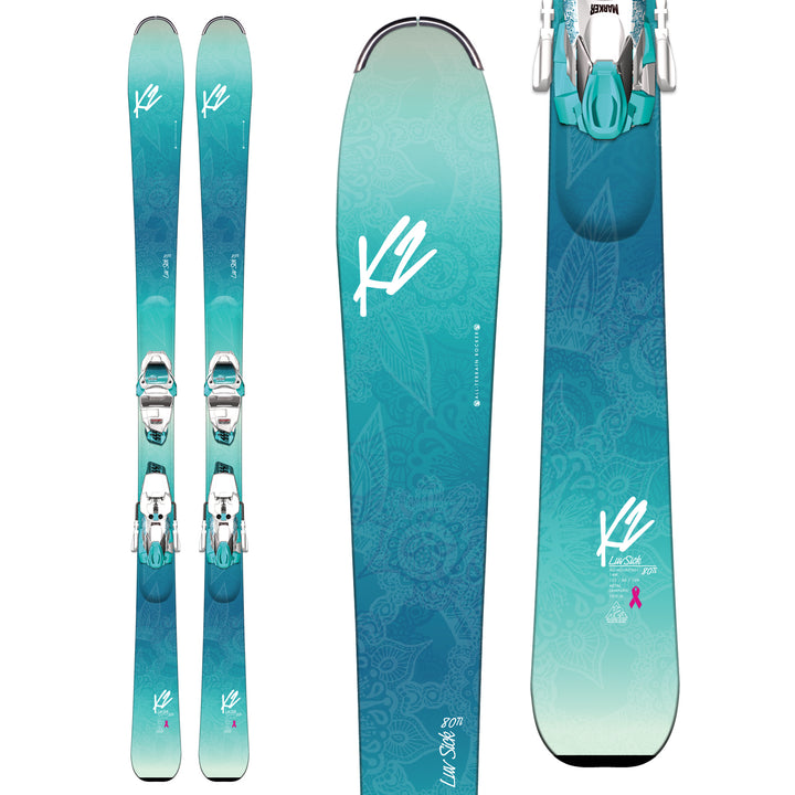K2 LUV Sick 80 Ti Skis + ERC 11 TCX Light Bindings - Women's 2017