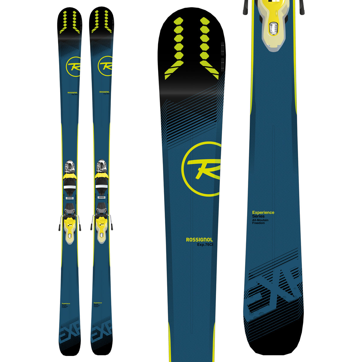 Rossignol Experience 76 Ci Skis + Xpress 11 Bindings 2019