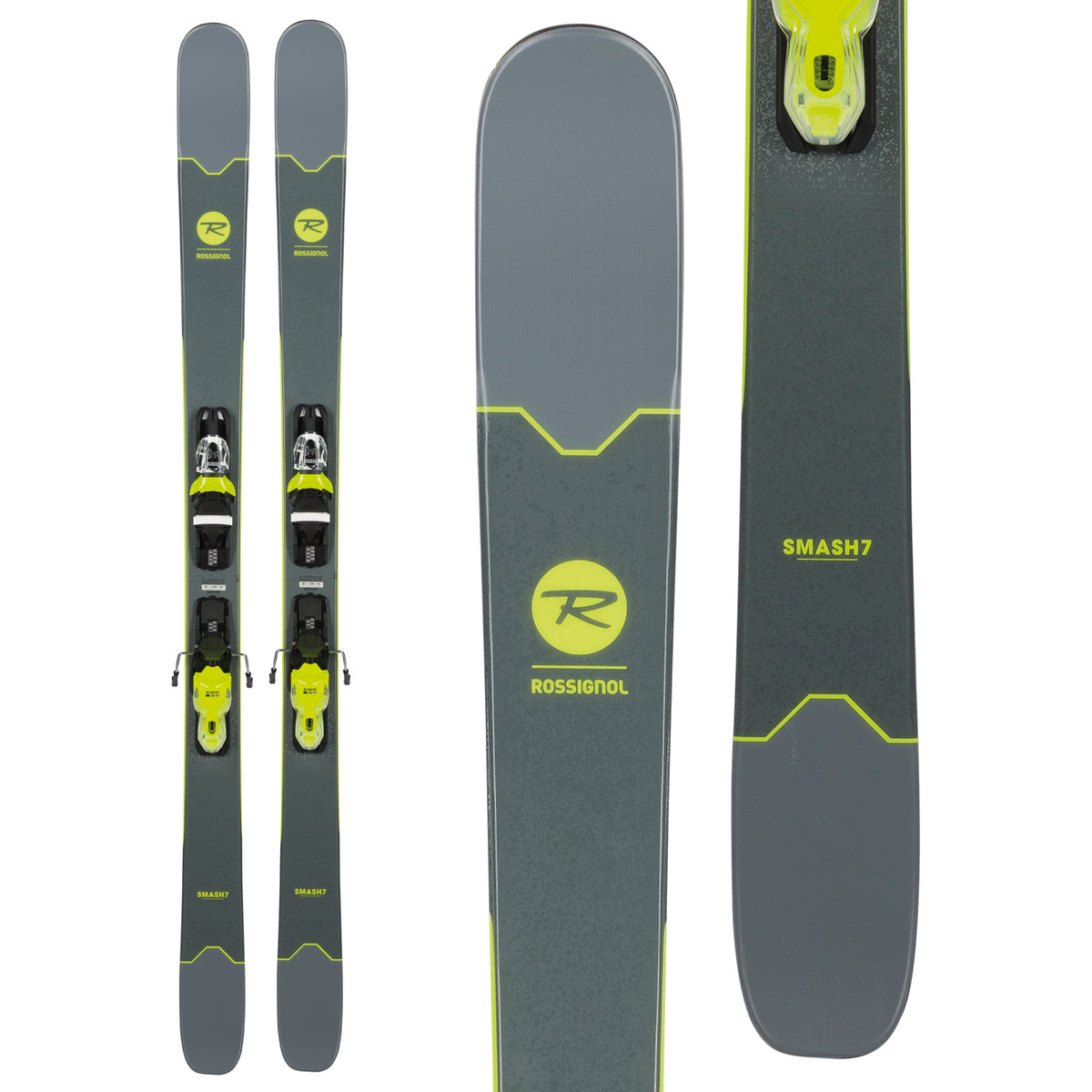 Rossignol Smash 7 Skis + Xpress 10 Bindings 2019