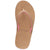Hari Mari Scouts Flip Flops - Women's Tan & Pink