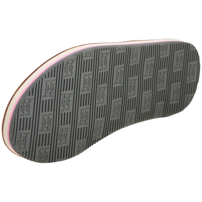 Hari Mari Scouts Flip Flops - Women's Tan & Pink