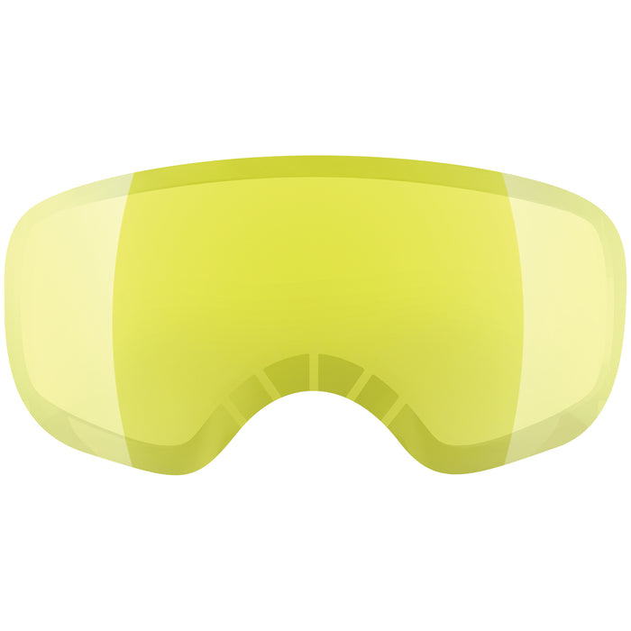 K2 Source Goggles Bleached Navy/Silver Earth + Yellow Flash