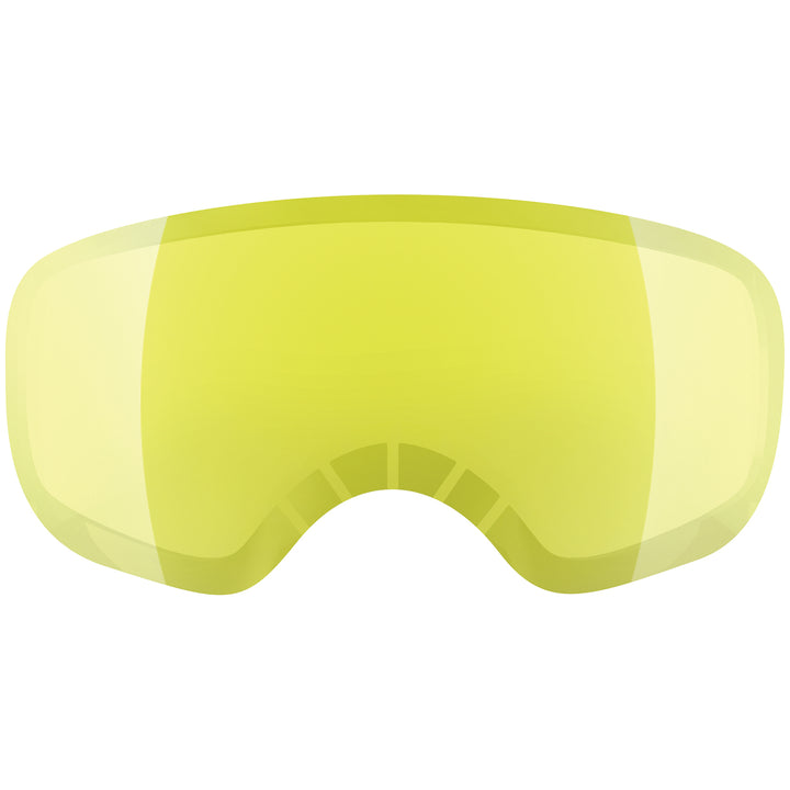 K2 Source Goggles Bleached Navy/Silver Earth + Yellow Flash