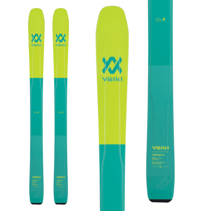 Völkl 100Eight W Skis - Women's 2020