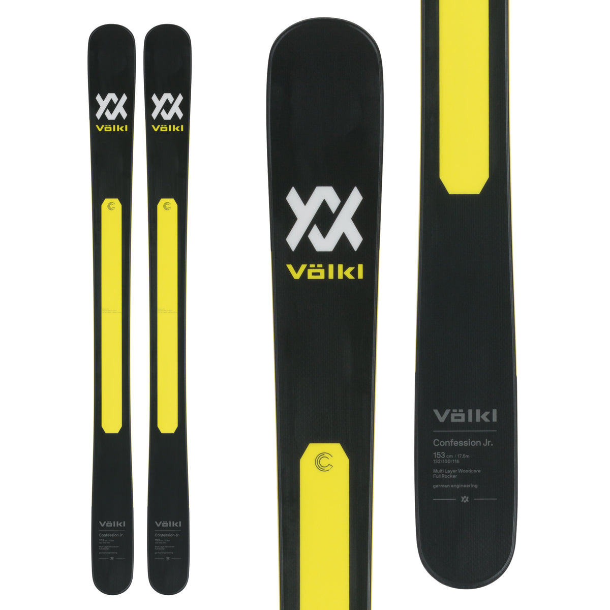 Völkl Confession Jr Skis - Boys' 2019