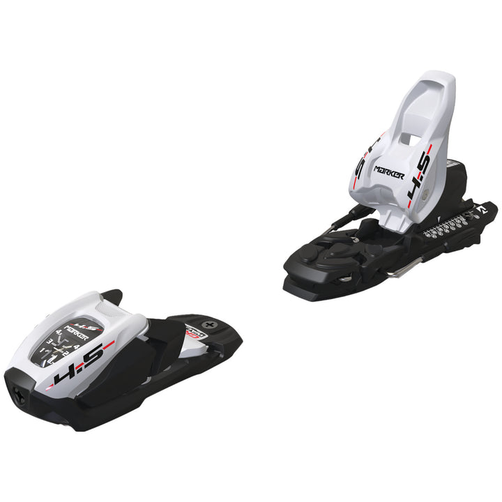 Marker 4.5 Ski Bindings - Little Kids' 2019 White/Black
