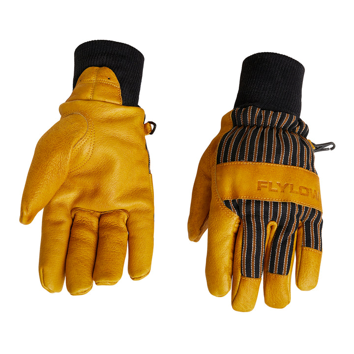 Flylow Tough Guy Gloves Natural/Black